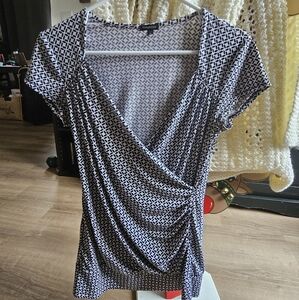 Maurices V-Neck Blouse, Size Medium